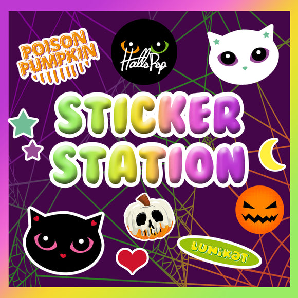 Sticker Station