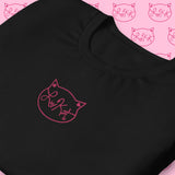 LuvKat Ruby Logo Embroidered Tee