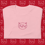 LuvKat Ruby Logo Embroidered Tee