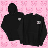 Snow LuvKat Embroidered Hoodie