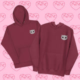 Snow LuvKat Valentine Hoodie