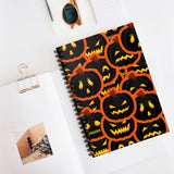 Midnight Jack-O-Lantern Spiral Notebook