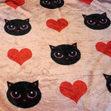 LuvKat Blush Pattern Blanket