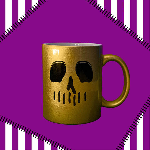 Poison Pumpkin Metallic Mug