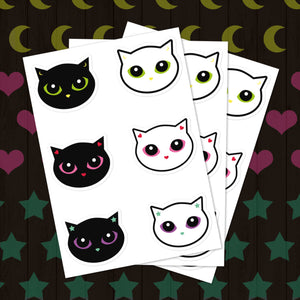 TrioKats Sticker Sheet Collection