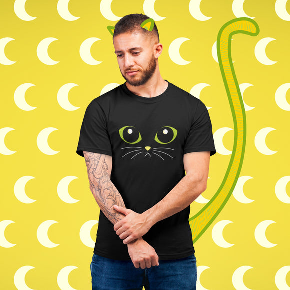 Midnight LuniKat Eyes Unisex Tee