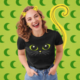 Midnight LuniKat Eyes Unisex Tee