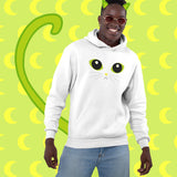 LuniKat Eyes Cotton Hoodie