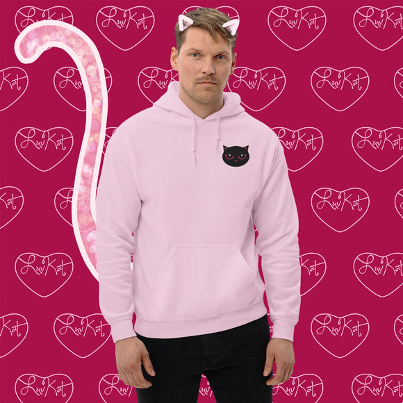 LuvKat Embroidered Marshmallow Hoodie