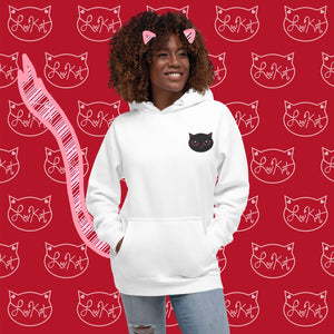 LuvKat Embroidered Hoodie