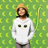 Kids LuniKat Eyes Fleece Hoodie