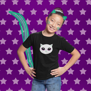 Kids to Youth Snow MagiKat Tee