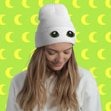 LuniKat Eyes Cuffed Beanie