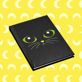 Midnight LuniKat Eyes Journal