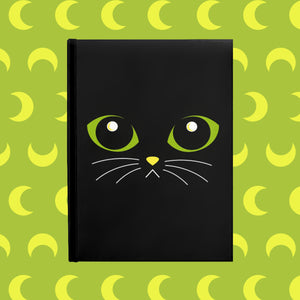 Midnight LuniKat Eyes Journal (No Tail)