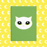 Snow LuniKat Lime Journal