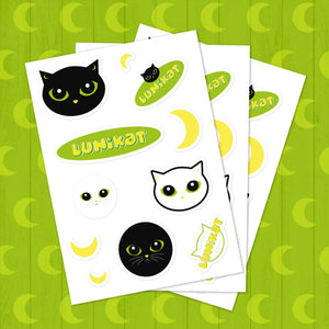 LuniKat Sticker Sheet Collection