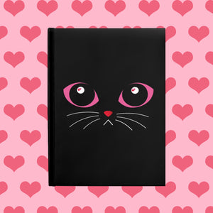 Midnight LuvKat Eyes Journal (No Tail)