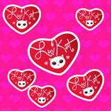 LuvKat Heart Sticker