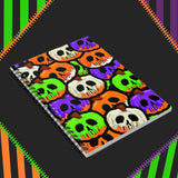 Poison Pumpkins Spiral Notebook