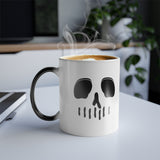 Poison Pumpkin Face Magic Mug - Gloss