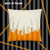 Classic Poison Pumpkin Décor Pillow