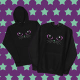 Kids Midnight MagiKat Eyes Fleece Hoodie