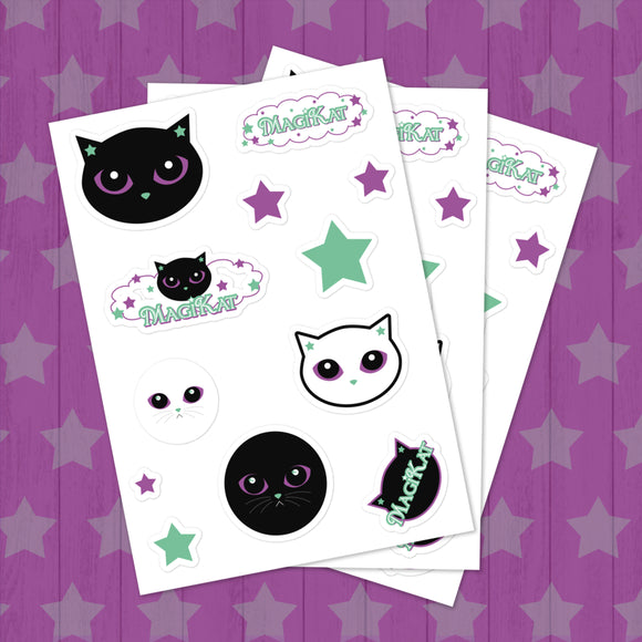 MagiKat Sticker Sheet Collection