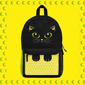 Midnight LuniKat Eyes Patch Back-Pack