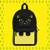 Midnight LuniKat Eyes Patch Back-Pack