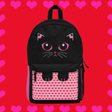 Midnight LuvKat Eyes Patch Back-Pack