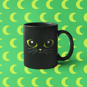 Midnight LuniKat Eyes Mug