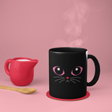 Midnight LuvKat Eyes Mug