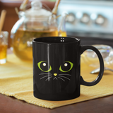 Midnight LuniKat Eyes Mug