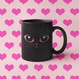 Midnight LuvKat Eyes Mug