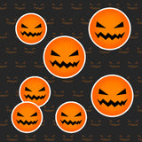 Classic Jack-O-Lantern Round Sticker