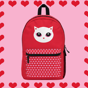 Snow LuvKat Valentine Back-Pack