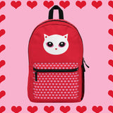 Snow LuvKat Valentine Back-Pack